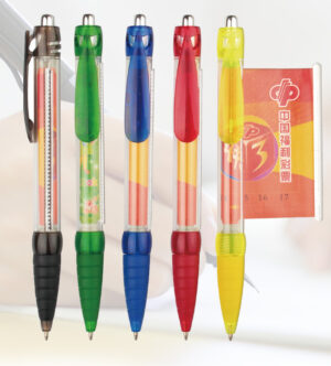 Stylos à bannière rétractable Cadeaux d'exposition Cadeaux marketing « GOUTTE »