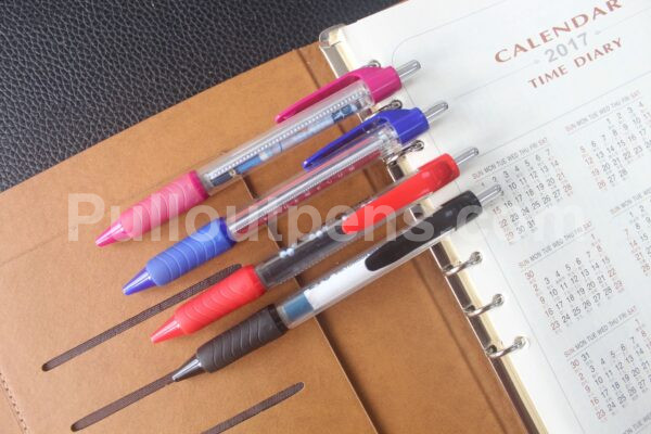 Stylos bannière extractibles «VAGUE », stylos à défilement de marque - Image 2