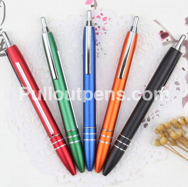 metal banner pens