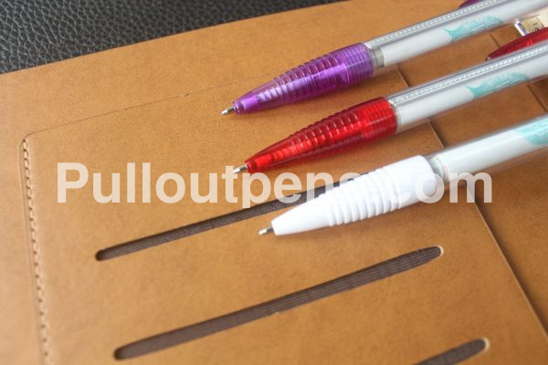 pull out pens custom trade show gifts