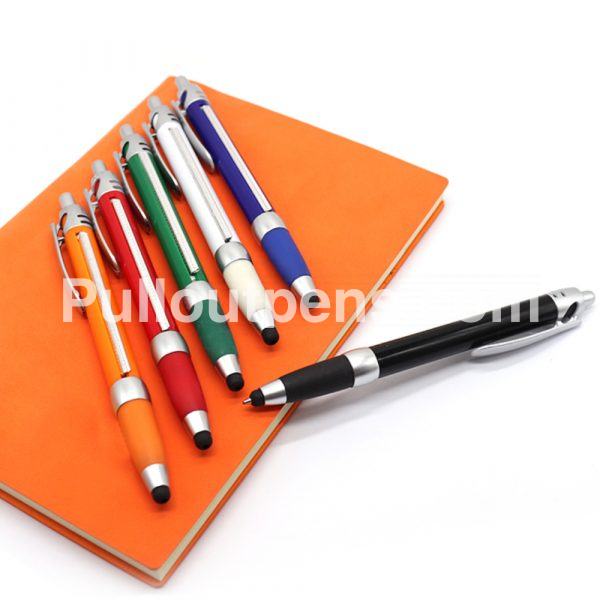 solid barrel pull out pens stylus pop 2lu