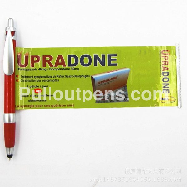 water drip clip banner pens stylus